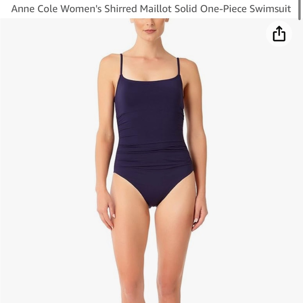 Navy One Piece Bathing suit